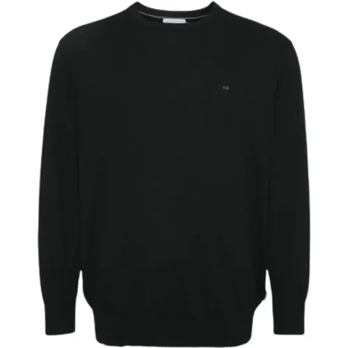 Premium Woll-Rundhals-Sweatshirt - Calvin Klein - Modalova