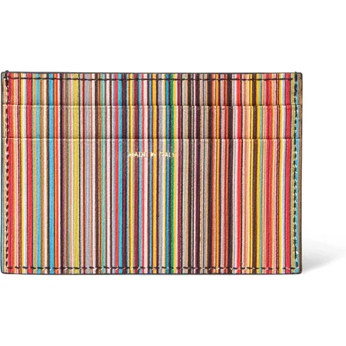 Winter Scarves, male, , Size: ONE SIZE Stylish Card Holder Wallet - PS By Paul Smith - Modalova