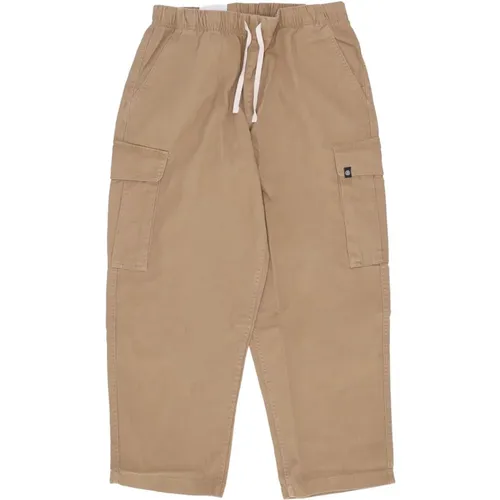 Wide Trousers, male, , Size: S Utility Chillin Pants Khaki - Element - Modalova