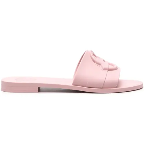 Sliders, female, , Size: 10 US Stylish Slides for Everyday Wear - Moncler - Modalova