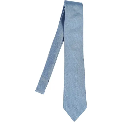 Ties, male, , Size: ONE SIZE Elegant Silk Tie for Men - Ermenegildo Zegna - Modalova