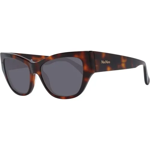 Braune Cat Eye Sonnenbrille mit UV-Schutz - Max Mara - Modalova