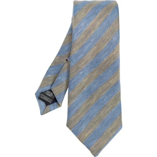 Ties, male, , Size: ONE SIZE Tie with silk finish - Paul Smith - Modalova