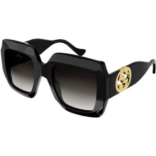 Oversized Square Sunglasses GG1022S-006- , female, Sizes: 54 MM - Gucci - Modalova