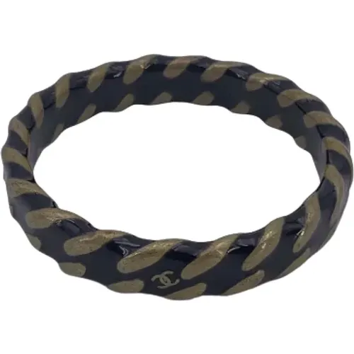 Pre-owned Jewellery, female, , Size: ONE SIZE Pre-owned Leather bracelets - Chanel Vintage - Modalova