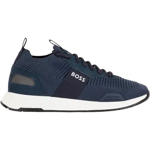 Shoes , male, Sizes: 11 UK, 14 UK - Hugo Boss - Modalova