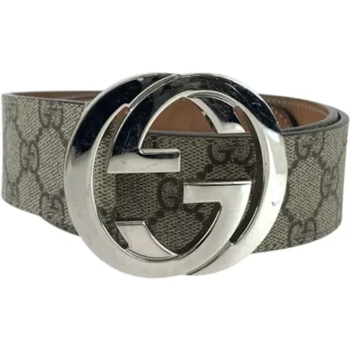 Pre-owned Canvas belts , female, Sizes: ONE SIZE - Gucci Vintage - Modalova