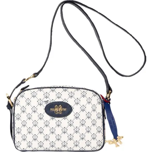 Stylish Shoulder Bag with All-Over Monogram Print , female, Sizes: ONE SIZE - Guidi - Modalova