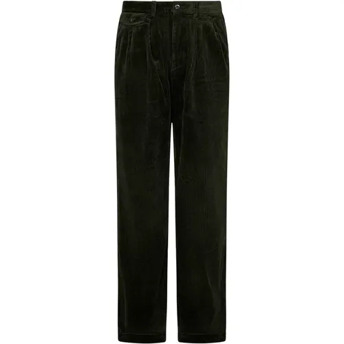 Straight Trousers, male, , Size: W32 Corduroy Trousers Aw24 - Polo Ralph Lauren - Modalova