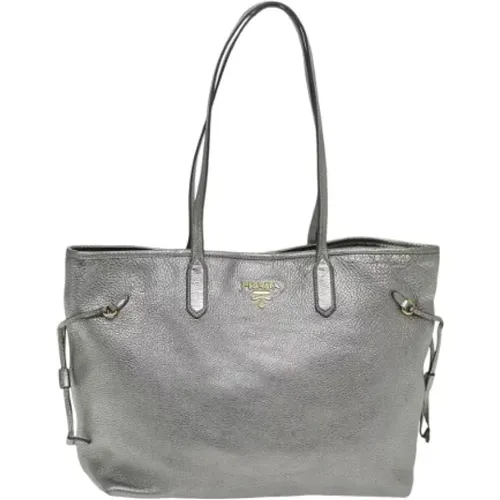 Pre-owned Tote Bags, female, , Size: ONE SIZE Pre-owned Leather totes - Prada Vintage - Modalova