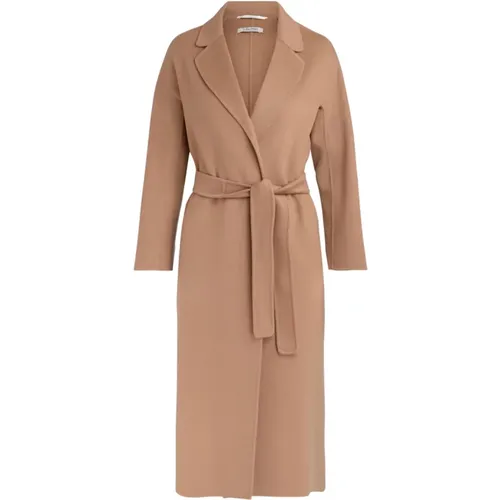 Long Camel Wool Coat Esturia , female, Sizes: M, S, 3XS - Max Mara - Modalova