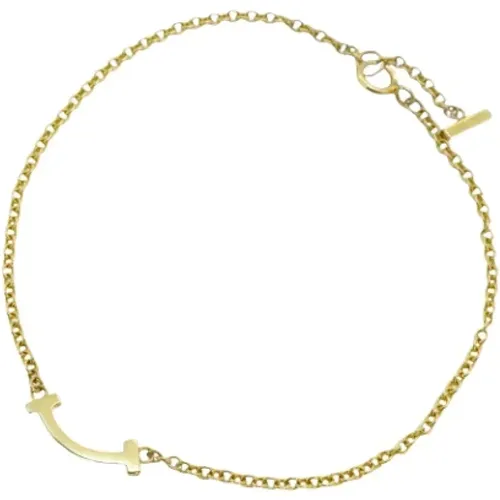 Pre-owned Jewellery, female, , Size: ONE SIZE Pre-owned Gold bracelets - Tiffany & Co. Pre-owned - Modalova