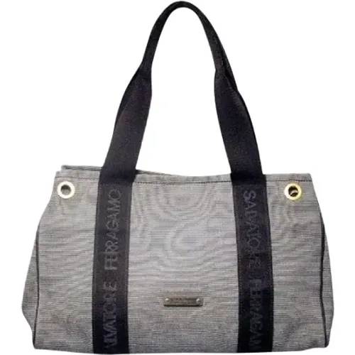 Pre-owned Canvas totes , female, Sizes: ONE SIZE - Salvatore Ferragamo Pre-owned - Modalova