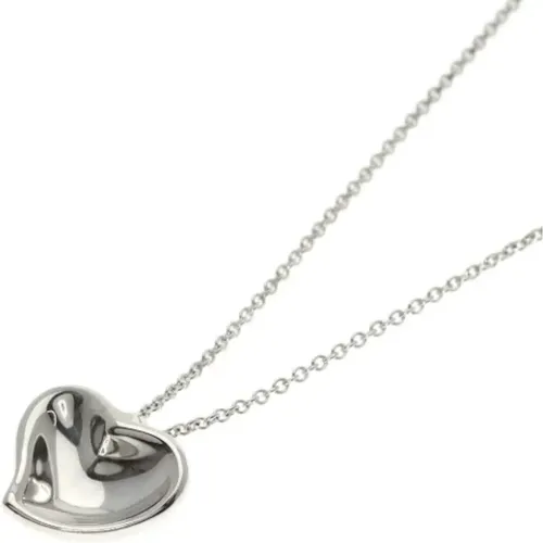 Pre-owned Jewellery, female, , Size: ONE SIZE Pre-owned Silver necklaces - Tiffany & Co. Pre-owned - Modalova