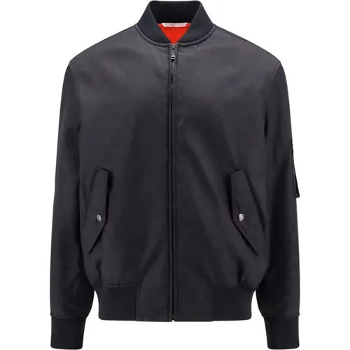 Nylon Iconographe Print Jacket , male, Sizes: L, M - Valentino - Modalova