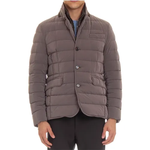 Quilted Puffer Coat , male, Sizes: 3XL, L, 2XL, XL, M - Moorer - Modalova