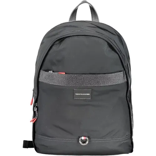 Polyester Laptop Backpack with Adjustable Straps , male, Sizes: ONE SIZE - Tommy Hilfiger - Modalova