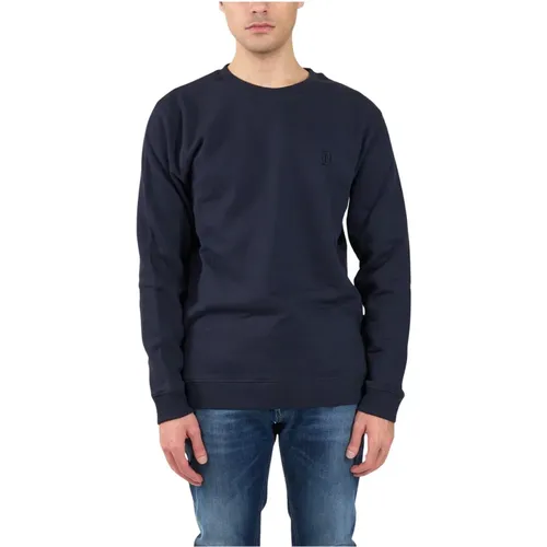 Baumwoll-Sweatshirt mit Stickerei - Dondup - Modalova