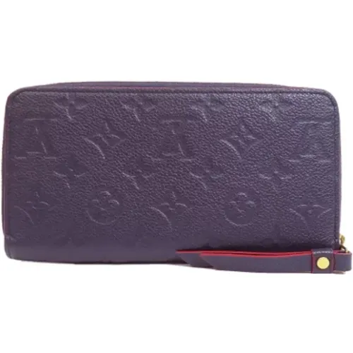 Pre-owned Leather wallets , female, Sizes: ONE SIZE - Louis Vuitton Vintage - Modalova