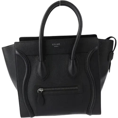 Pre-owned Tote Bags, female, , Size: ONE SIZE Pre-owned Leather celine-bags - Celine Vintage - Modalova