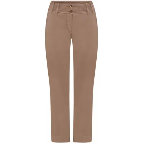 Modern 7/8 Straight Leg Trousers , female, Sizes: L, XS, 2XL, M, S, XL, 2XS - Gustav - Modalova