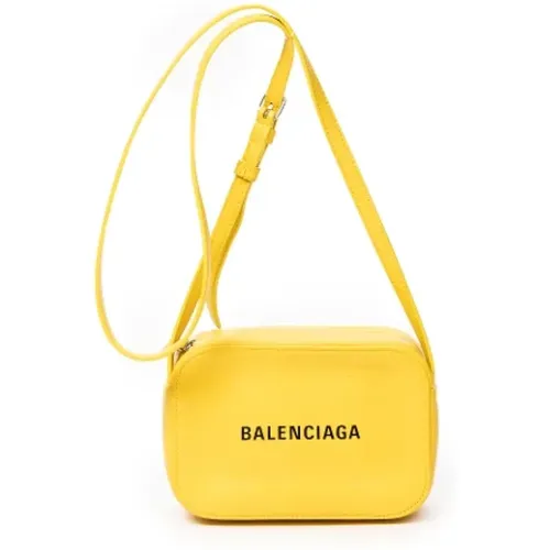 Pre-owned Cross Body Bags, female, , Size: ONE SIZE Pre-owned Leather shoulder-bags - Balenciaga Vintage - Modalova