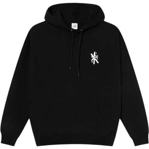 Hoodies, male, , Size: L Premium Cotton Hoodie with Metal Details - Polar Skate Co. - Modalova