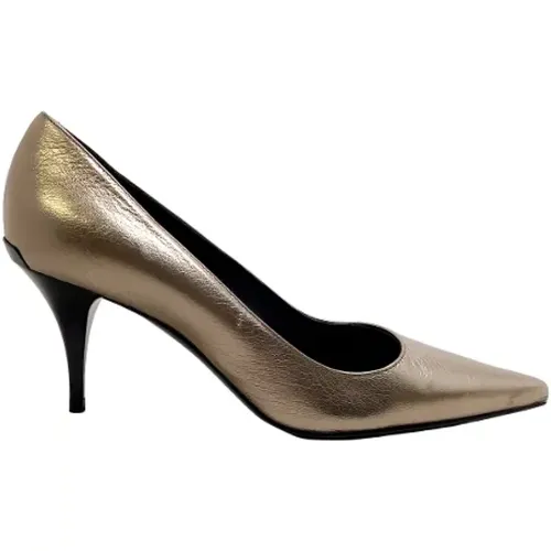 Metallische Lederpumps - Burberry Vintage - Modalova