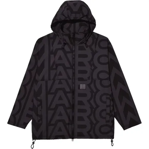 Schwarze Ripstop Casual Jacke , Damen, Größe: S - Marc Jacobs - Modalova