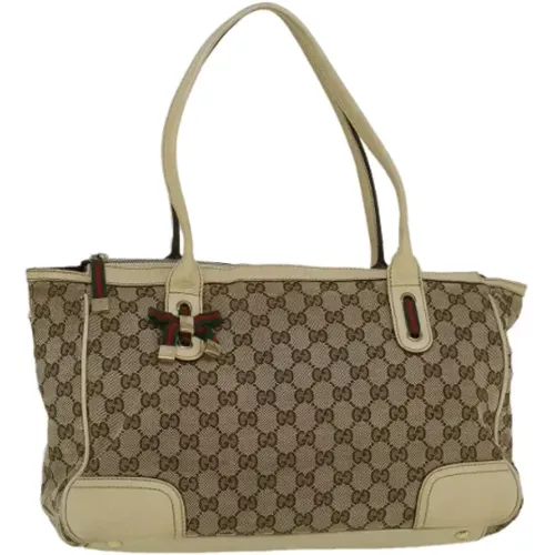 Pre-owned Canvas gucci-bags , female, Sizes: ONE SIZE - Gucci Vintage - Modalova