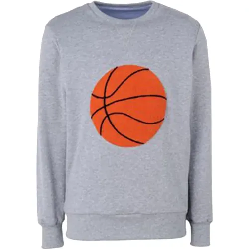 Abstrakter Basketball-Sweatshirt , Damen, Größe: M - Lc23 - Modalova