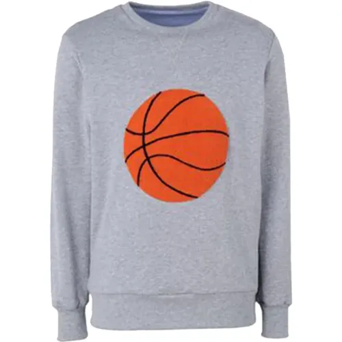 Abstrakter Basketball-Sweatshirt , Damen, Größe: S - LC23 - Modalova