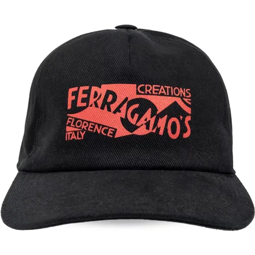 Caps, male, , Size: ONE SIZE Baseball Cap - Ferragamo - Modalova