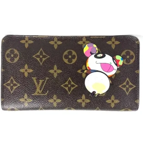 Pre-owned Wallets, female, , Size: ONE SIZE Pre-owned Canvas wallets - Louis Vuitton Vintage - Modalova
