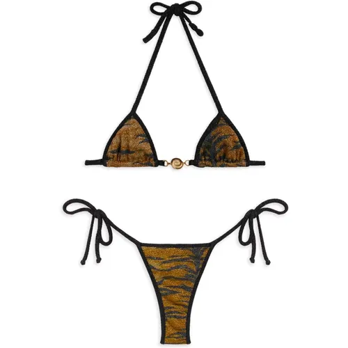 Splash Triangel Bikini Set - Reina Olga - Modalova
