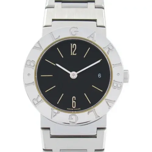 Pre-owned Watches, female, , Size: ONE SIZE Pre-owned Stainless Steel watches - Bvlgari Vintage - Modalova