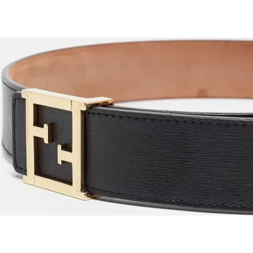 Pre-owned Belts, female, , Size: ONE SIZE Pre-owned Leather belts - Fendi Vintage - Modalova