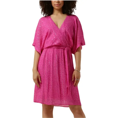 Rosa Mini Kleid Dalana Stil , Damen, Größe: M - Freebird - Modalova