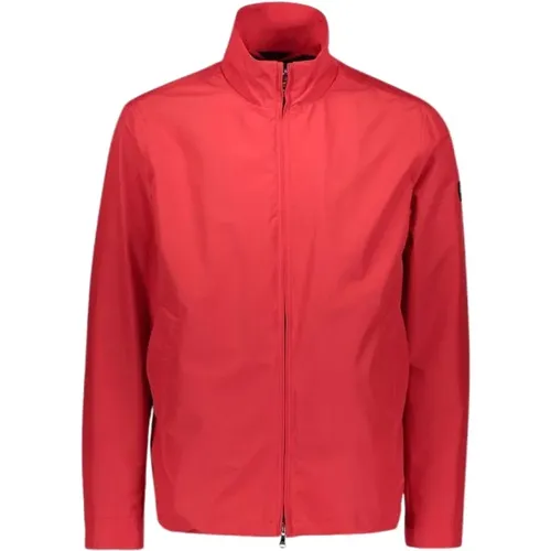 Men's Technical Fabric Jacket Regular Fit , male, Sizes: M - PAUL & SHARK - Modalova