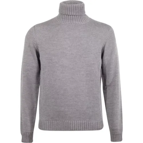 Turtlenecks, male, , Size: XL Turtleneck Grey - Zanone - Modalova