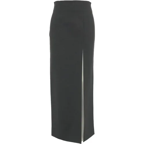 Grey Skirt Aw24 , female, Sizes: XL - Gender - Modalova