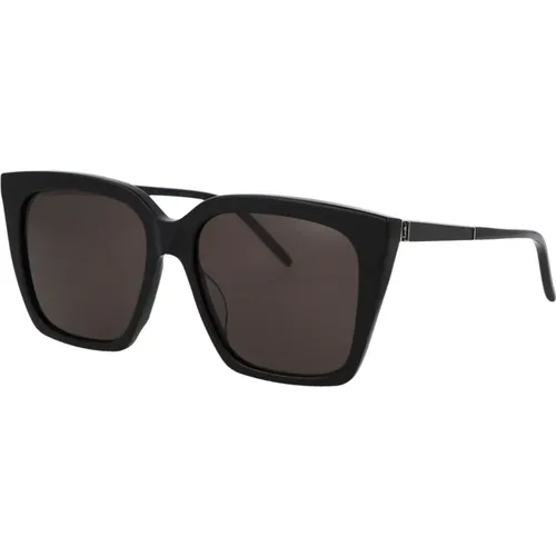 Stylische Sonnenbrille SL M100 - Saint Laurent - Modalova