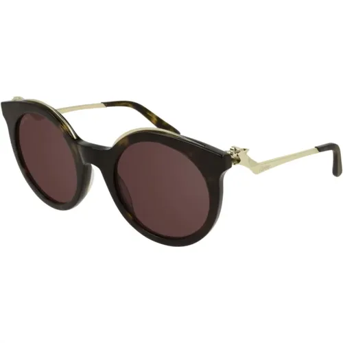 Sunglasses, unisex, , Size: ONE SIZE Stylish Ct0118S Sunglasses - Cartier - Modalova