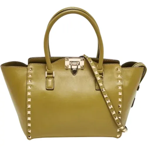 Pre-owned Leather totes , female, Sizes: ONE SIZE - Valentino Vintage - Modalova