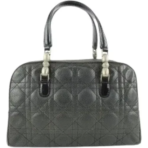 Pre-owned Leather dior-bags , female, Sizes: ONE SIZE - Dior Vintage - Modalova