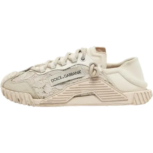 Pre-owned Lace sneakers , female, Sizes: 8 UK - Dolce & Gabbana Pre-owned - Modalova