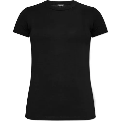 T-Shirt aus der Unterwäschekollektion , Damen, Größe: S - Dsquared2 - Modalova