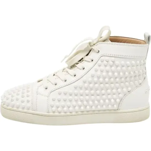 Pre-owned Sneakers, male, , Size: 6 US Pre-owned Leather sneakers - Christian Louboutin Pre-owned - Modalova