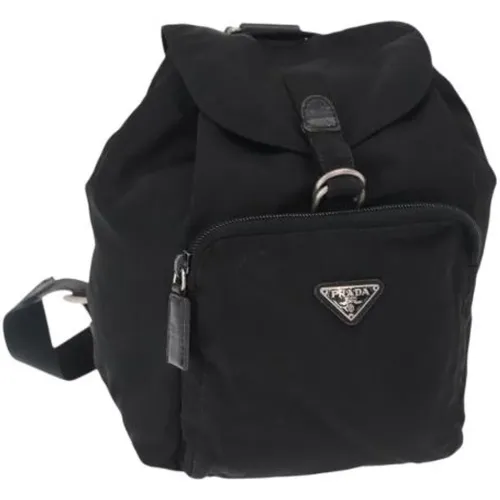 Pre-owned Backpacks, female, , Size: ONE SIZE Pre-owned Nylon Backpack - Prada Vintage - Modalova