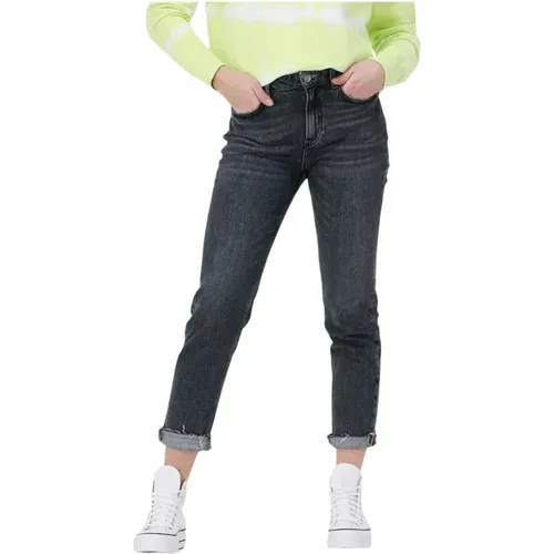 Slim Fit High Five Jeans - Passing Time , Damen, Größe: W26 - Scotch & Soda - Modalova